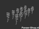 spur (H0) Bundeswehr Satze 1 | Gehende Soldaten Modell