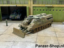 spur (H0) Leopard 2, Pionierpanzer AEV-3 Kodiak (Unbemalter Bausatz) Modell