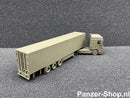 spur (N) DAF XF-95 Zugmaschine & Kühl Auflieger Modell