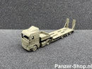 spur (N) MAN TGX Zugmaschine & Tieflader Auflieger Modell