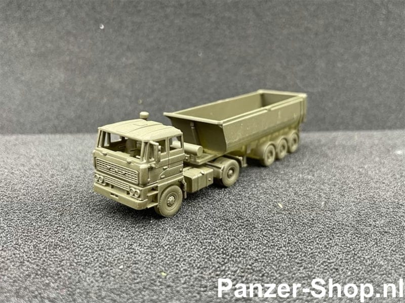 spur (TT) DAF 2800, Zugmaschine & Kipper Auflieger Modell