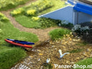 spur (TT) Scenery Set 107, 8 Kanus Modell
