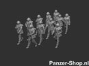 spur (Z) NVA Satze 4 | Gehende Soldaten Modell