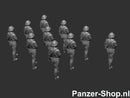 spur (Z) NVA Satze 8 | Marschierende Soldaten Modell